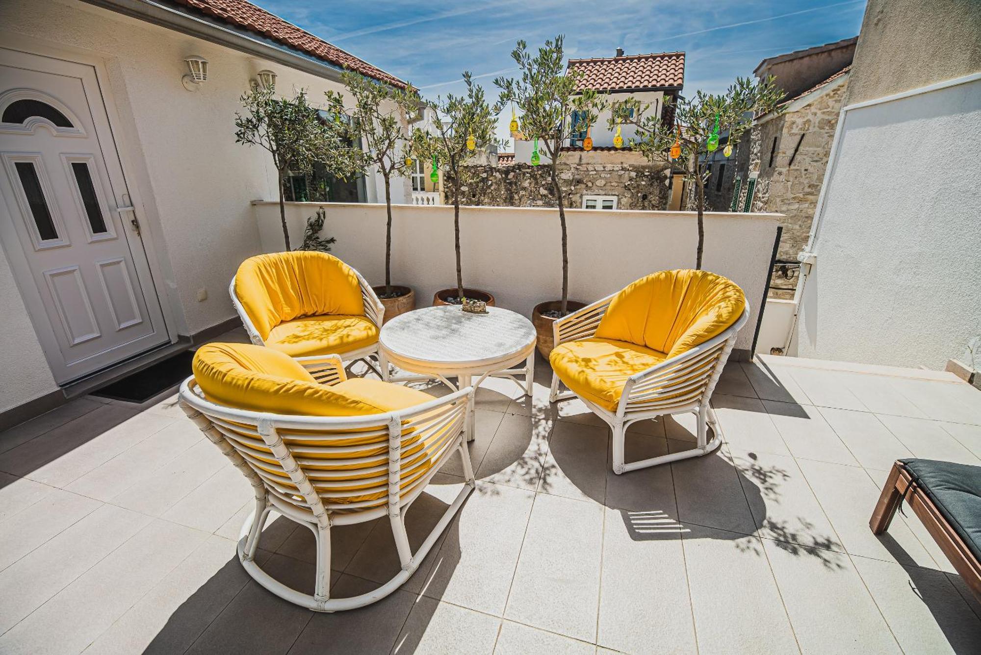 Downtown Luxury Apartments With Hot Tub Vodice Quarto foto